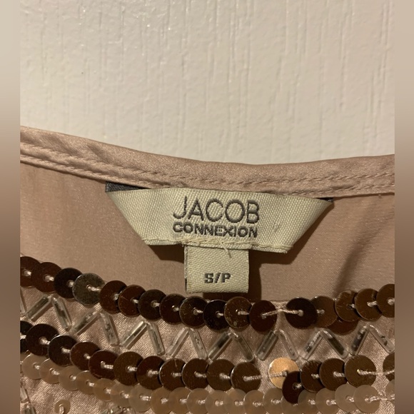 Jacob 100% silk light pink camisole, size S - Picture 3 of 4